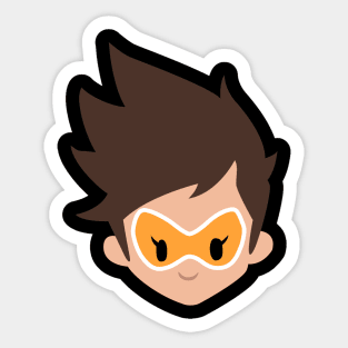 cute tracer Sticker